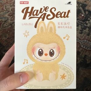 Pop Mart Labubu Have A Seat - Baba   Unopened